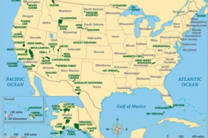 Preserves and national parks usa